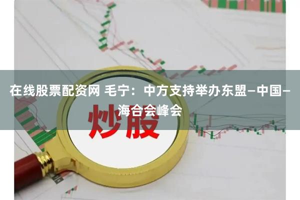 在线股票配资网 毛宁：中方支持举办东盟—中国—海合会峰会